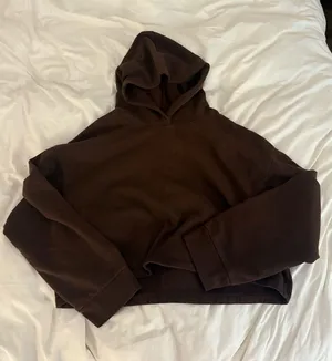 Beyond Yoga Cropped Brown Hoody! thumbnail 1