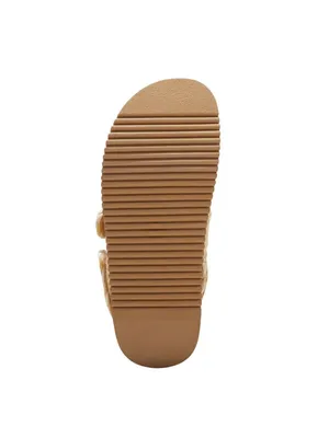 A New Day Womens Tilly Raffia Platform Footbed Sandals 92611752 Tan Brown 6M thumbnail 14