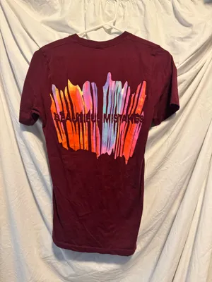 Bella Canvas T-Shirt Maroon 5 “Beautiful Mistakes “ thumbnail 2
