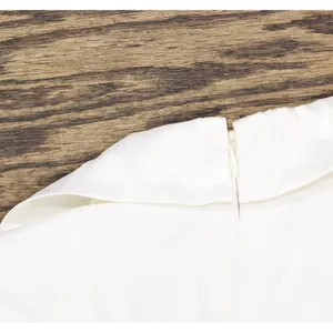 Adrianna Papell Bell-Sleeve Crepe Blazer Pullover Tuxedo Top White 8 thumbnail 4