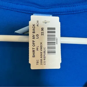 NWT women's Colorado tshirt Blue Size L thumbnail 4