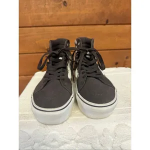 Vans Womans Filmore Hi Platform high-top sneakers brown plaid mix Sz 6.5 thumbnail 7
