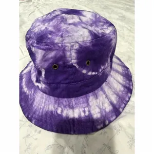 Panama jack Unisex Purple Tie Dye Bucket Hat One Size Summer Casual thumbnail 2