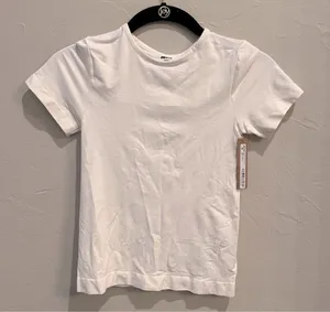 Nwt Skims (G14) Soft Smoothing Seamless T-Shirt In Marble Nwt Small thumbnail 1