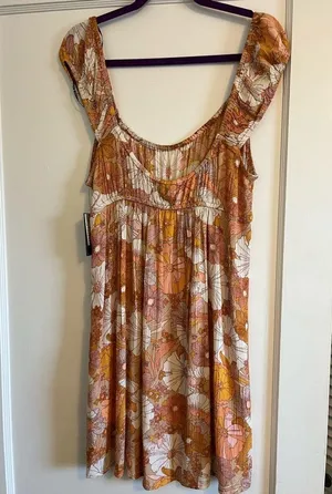 Volcom floral sun dress thumbnail 5