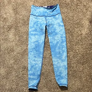 Peloton X WITH Blue Moves High Neck Sports Bra & Reversible Leggings Medium‎ thumbnail 12
