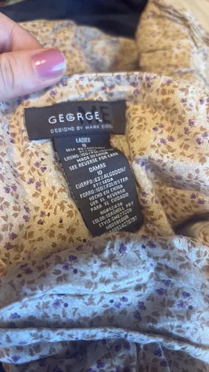 George ME skirt Tan Size 10 thumbnail 2
