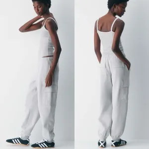 ARITZIA Mega Fit Sweatfleece Cozy Cargo Gray Sweatpants Joggers thumbnail 2