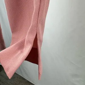 Anthropologie the Essential High Waist Pull-On‎ Trouser in Pink Crepe Size XS thumbnail 9