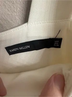KAREN MILLEN Square-Neck Jumpsuit thumbnail 6