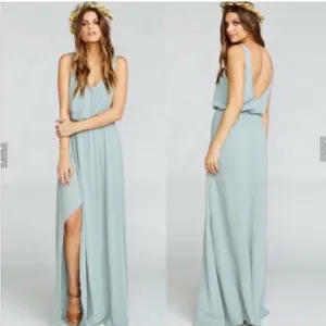 Show Me Your MuMu Kendall Maxi Dress Size Small Womens Low Back‎ thumbnail 2