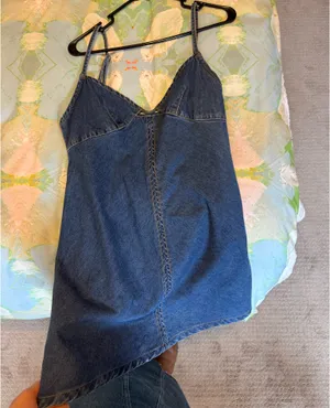 Princess Polly Mini Denim Dress thumbnail 6
