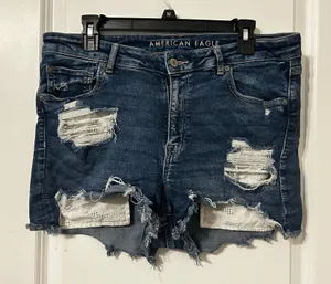 American Eagle Stretch Jean Shorts thumbnail 1