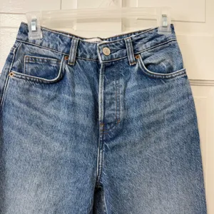 Reformation Cynthia High Rise Straight Long Jeans 25‎ Colorado Wash Denim 90s thumbnail 2