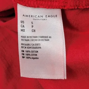 Disney x AE American Eagle Mickey Mouse‎ Fireworks Graphic Red T-Shirt thumbnail 10