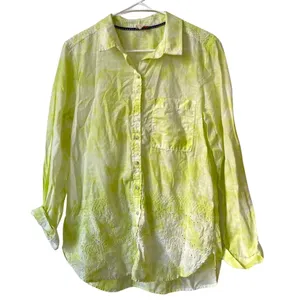 Anthropologie Pilcro The Cate‎ Classic Buttondown Collar Long Sleeve Shirt M thumbnail 9