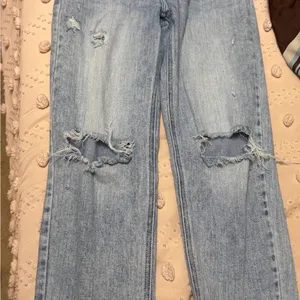 Hidden Jeans Distressed Light Blue Women's Jeans thumbnail 1