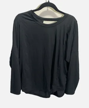 All in Motion CYA Long Sleeve Open‎ Back Activewear Top Black XXL Gym Activewear thumbnail 1