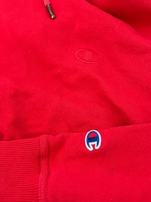 Champion Red  Hoodie thumbnail 3
