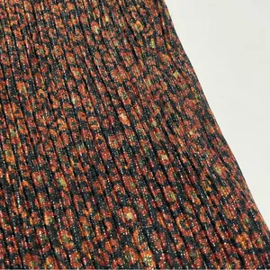 Soft Surroundings Carmella Metallic Top Womens SZ Large Brown Black Gold Blouse‎ thumbnail 8