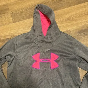 Under armour‎ ladies pullover sweat shirt hoodie size large thumbnail 2