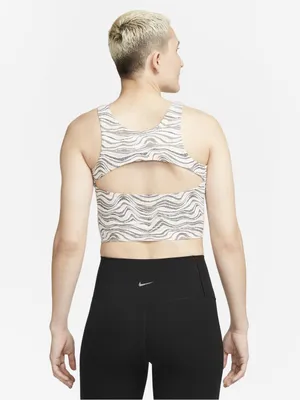 Nike Neutral Zebra-Print Sports Bra Top thumbnail 3