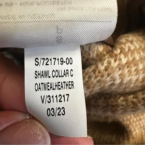 Banana Republic Shawl Collar Coat in‎ Oatmeal Heather Size Small thumbnail 12