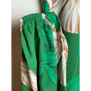 MISA Los Angeles Dress‎ Women Medium Green Cartagena Floral Cutout Nina Mini thumbnail 8