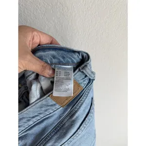 American‎ Eagle Jeans Women's 12 90s Low Rise Skinny Kick Stretch Denim Raw Hem thumbnail 16