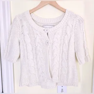 VINTAGE AMERICAN EAGLE Women’s Chunky Cable Knit Sweater thumbnail 1