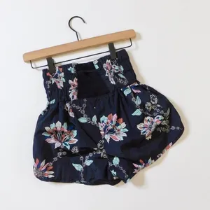 FREE PEOPLE Movement The Way Home‎ Floral Shorts Black Athletic Print X-Small thumbnail 9