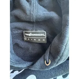 THE HUNDREDS‎ SLANT LOGO pullover hoodie with drawstring Black #439 thumbnail 3
