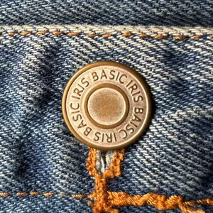 Iris Basic Distressed Fringe Hem Denim Jacket Small thumbnail 7