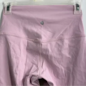 Lululemon Align High Rise Pant 25 Rose Blush Pink Nulu Leggings Size 6 thumbnail 2