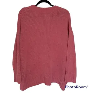 ✨ HP✨Aerie Chenille Oversized V-Neck Sweater✨ thumbnail 5