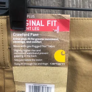 Carhartt Crawford original fit straight leg carpenter pants women’s size 26W thumbnail 4