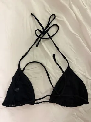 Aerie Women’s Black Bikini Top thumbnail 2