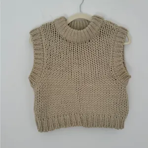 Na-KD Chunky Knit Sweater Vest thumbnail 2