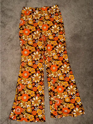 Floral Dress Pants Shein thumbnail 2