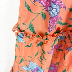 Tuckernuck Hyacinth House Odette Maxi Skirt Floral Multi Orange Size Small thumbnail 11