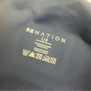 P. E. Nation Full Force Flare Pants Leggings High Rise Navy Blue thumbnail 15
