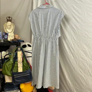 Cider Blue and White Striped Dress 💙 NWT thumbnail 6