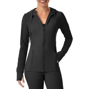 Members Mark Women’s Everyday Hooded Workout Jacket thumbnail 1