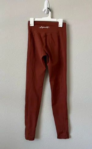 Dark Orange Alphalete Seamless Leggings thumbnail 6