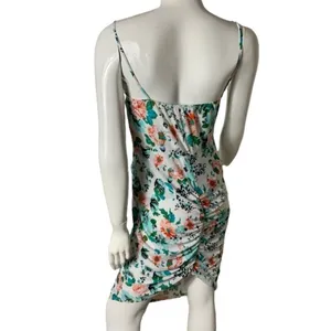 Auditions Floral slip dress bodycon spaghetti strap garden party marked M/L‎ thumbnail 6
