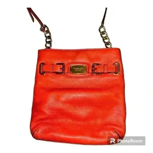 Michael‎ Kors Hamilton Tangerine Crossbody Purse thumbnail 3