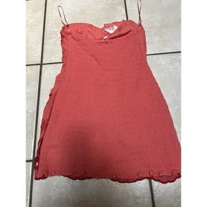 NWT Free People Sizzle Strapless Cotton Minidress - Size‎ L thumbnail 6