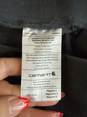 Carhartt Force Women L Gray Essential Jogger Scrub Pants Medical Nurse Doctor thumbnail 7
