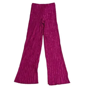 Zara Pink Pleated Wide Leg Pants(Size Small) thumbnail 3