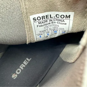 Sorel NL2805 Lea Wedge Chelsea Leather Waterproof Boots Size‎ 8 thumbnail 10